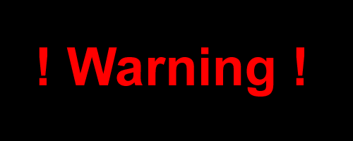Warning